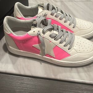 Shushop Paz 6.5 Pink Sneakers